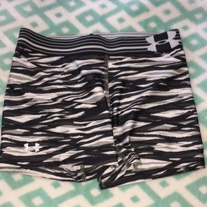Under armour spandex shorts